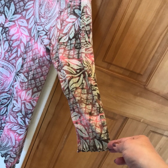 Glima Pink and Brown Tunic - Picture 3 of 8